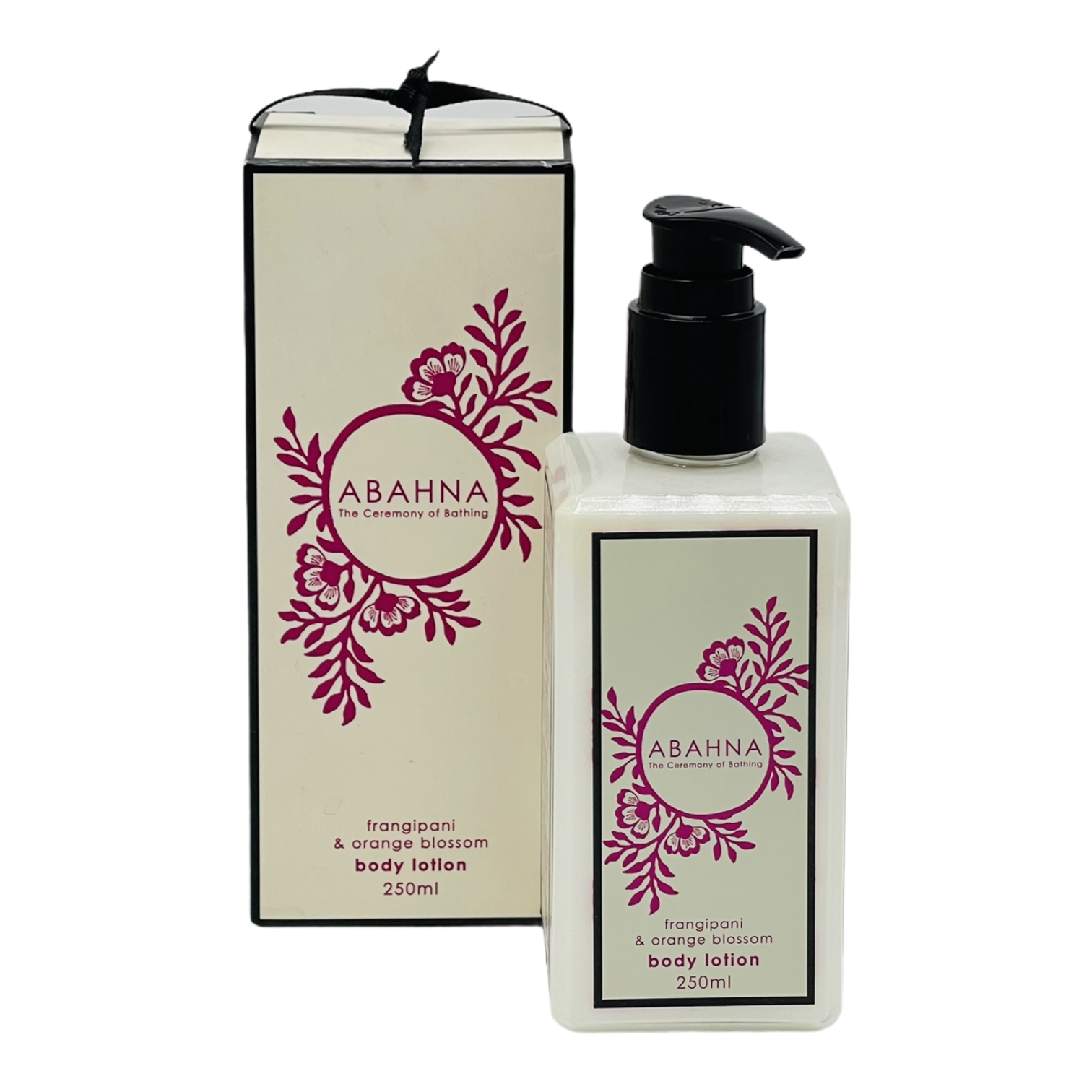 Abahna Lozione Corpo Frangipane e Fiori D’Arancio 250ml