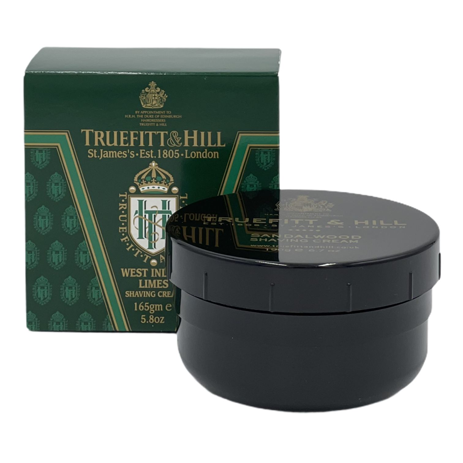 Truefitt&hill West Indian Limes Shaving Cream 190g